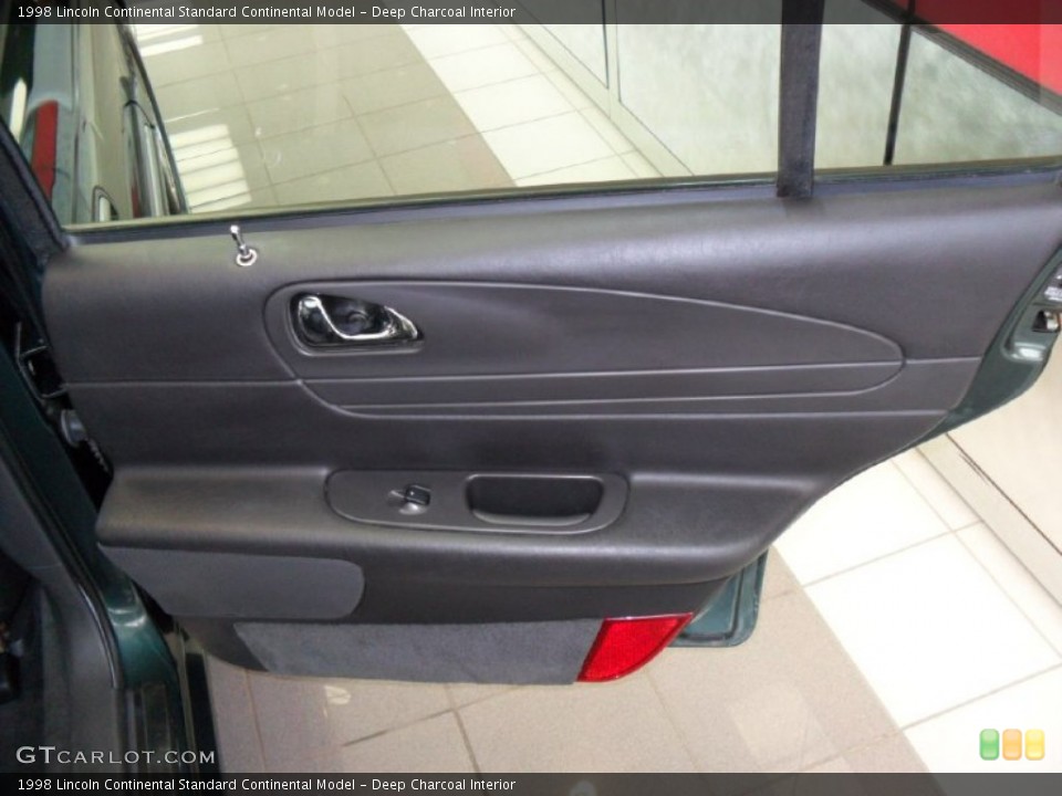 Deep Charcoal Interior Door Panel for the 1998 Lincoln Continental  #52529286