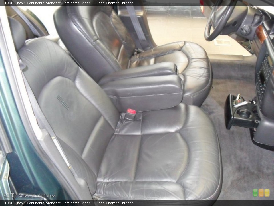Deep Charcoal 1998 Lincoln Continental Interiors
