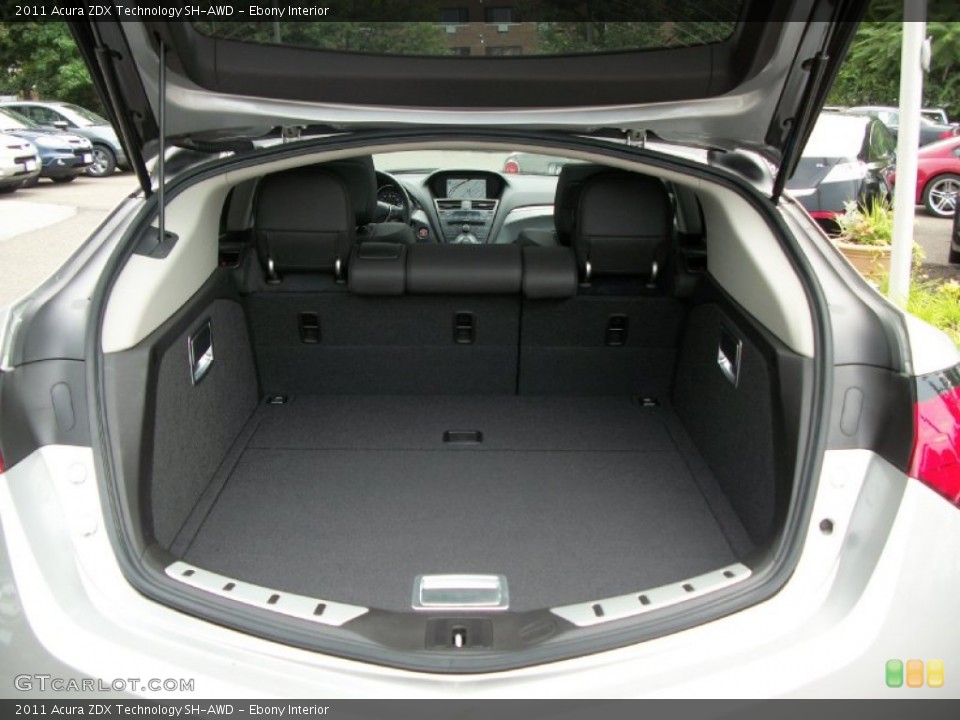 Ebony Interior Trunk for the 2011 Acura ZDX Technology SH-AWD #52529334