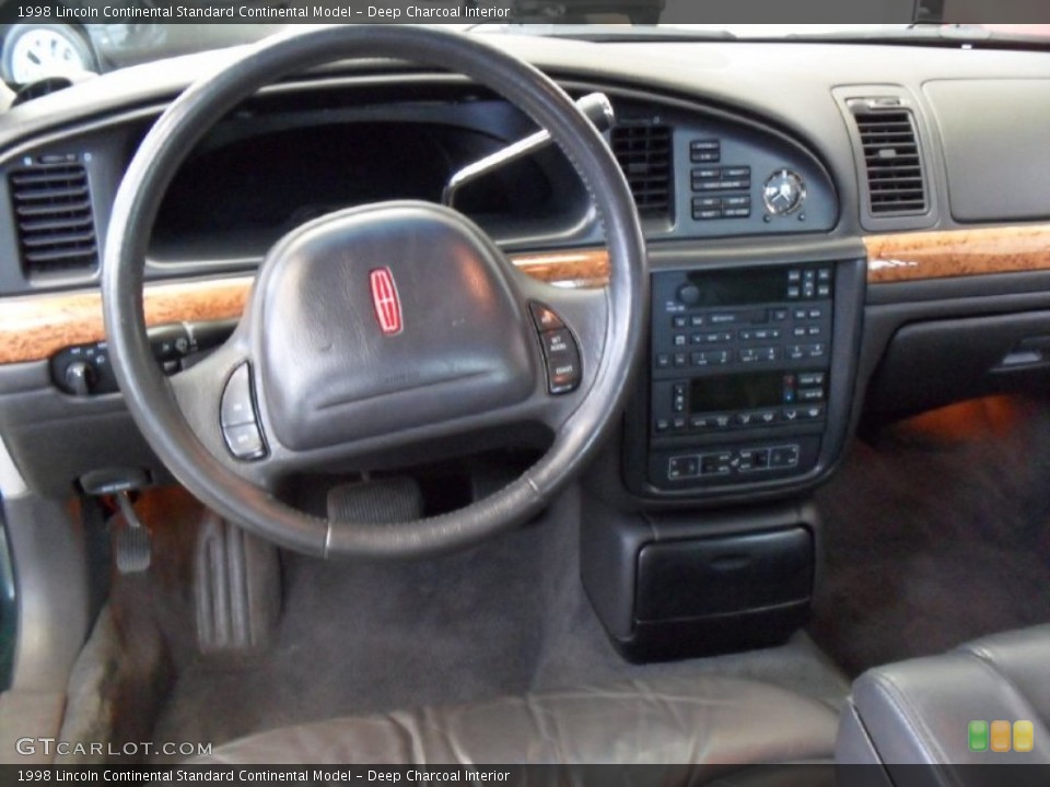 Deep Charcoal Interior Dashboard for the 1998 Lincoln Continental  #52529379