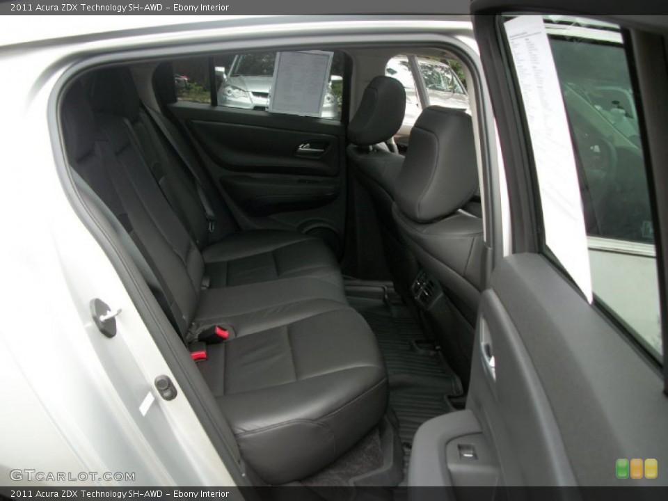 Ebony Interior Photo for the 2011 Acura ZDX Technology SH-AWD #52529472