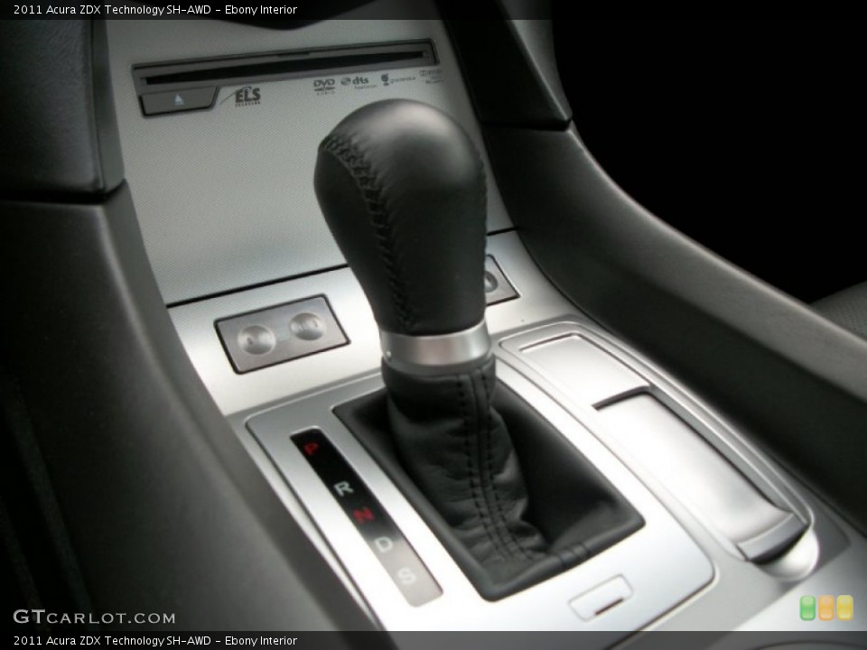 Ebony Interior Transmission for the 2011 Acura ZDX Technology SH-AWD #52529580