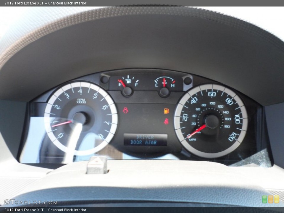 Charcoal Black Interior Gauges for the 2012 Ford Escape XLT #52530459
