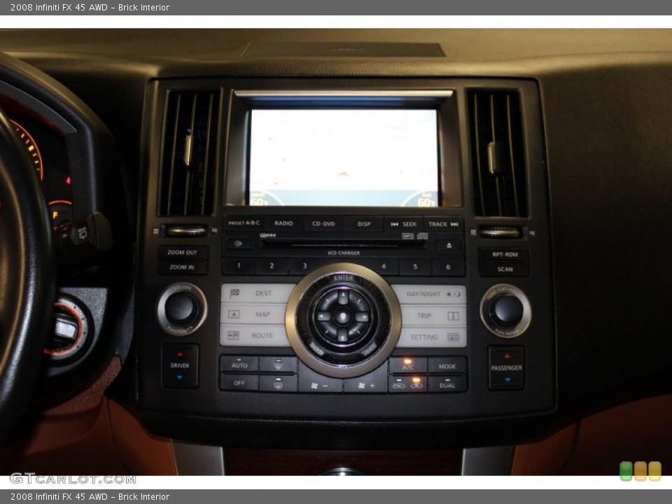 Brick Interior Controls for the 2008 Infiniti FX 45 AWD #52530963