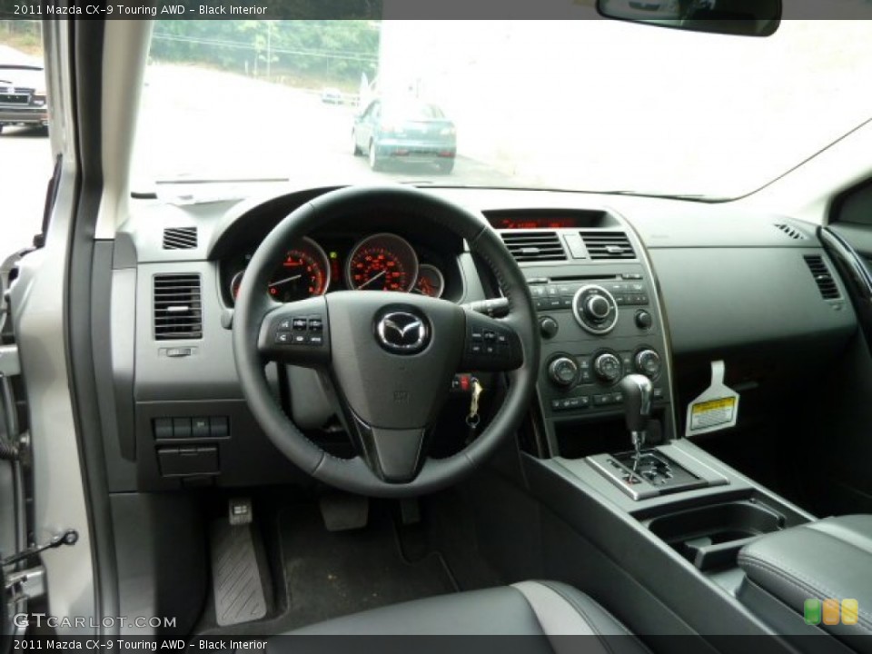 Black Interior Photo for the 2011 Mazda CX-9 Touring AWD #52531239