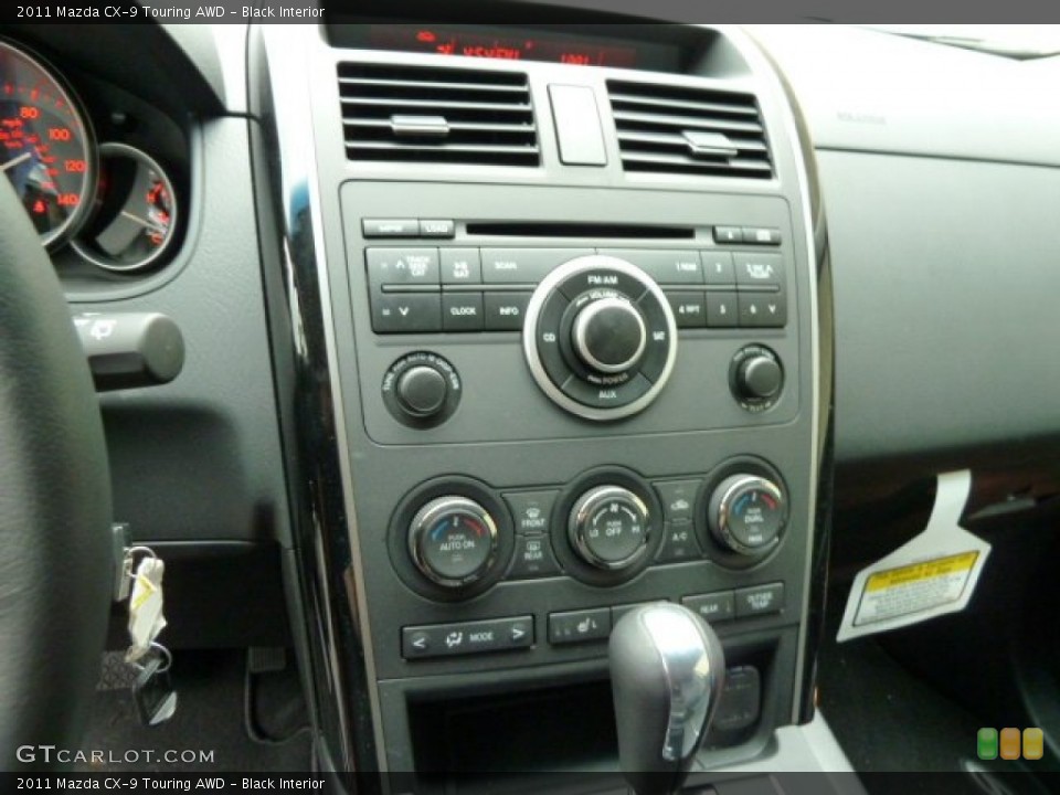 Black Interior Controls for the 2011 Mazda CX-9 Touring AWD #52531326