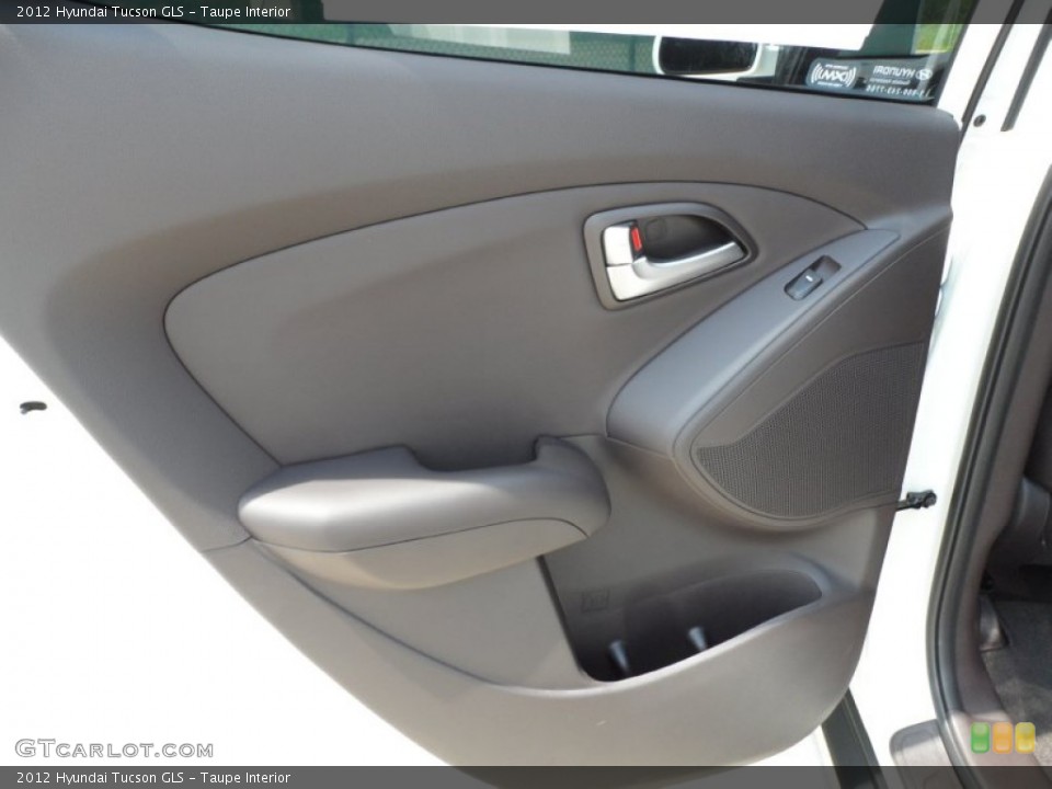 Taupe Interior Door Panel for the 2012 Hyundai Tucson GLS #52531926