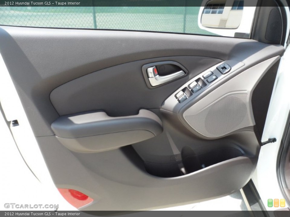 Taupe Interior Door Panel for the 2012 Hyundai Tucson GLS #52531956
