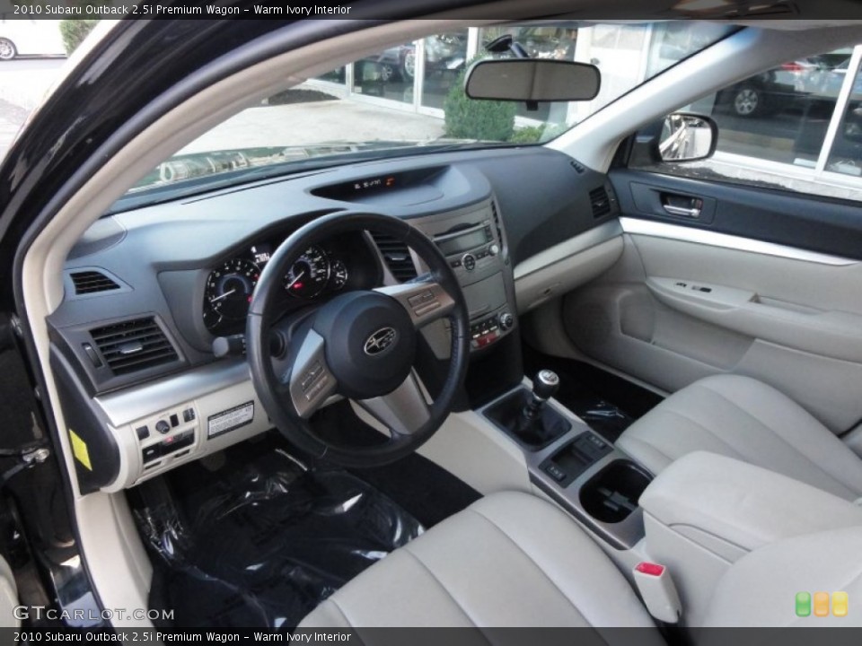 Warm Ivory Interior Photo for the 2010 Subaru Outback 2.5i Premium Wagon #52533087