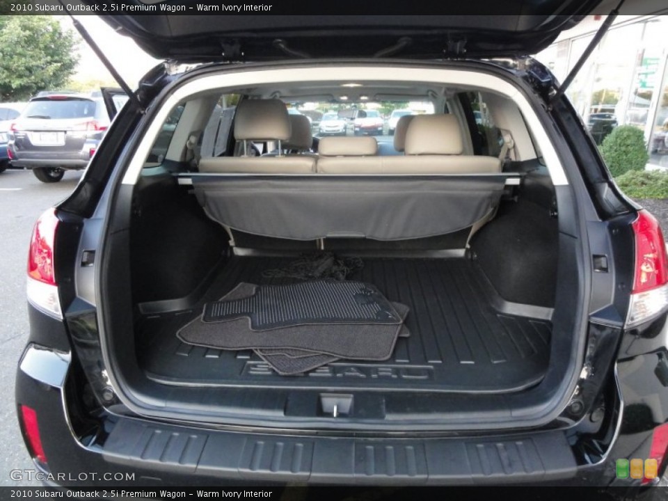 Warm Ivory Interior Trunk for the 2010 Subaru Outback 2.5i Premium Wagon #52533207