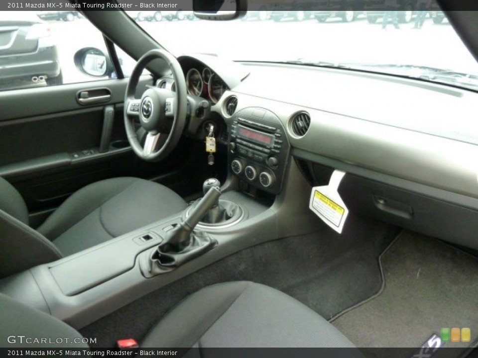 Black Interior Photo for the 2011 Mazda MX-5 Miata Touring Roadster #52533531