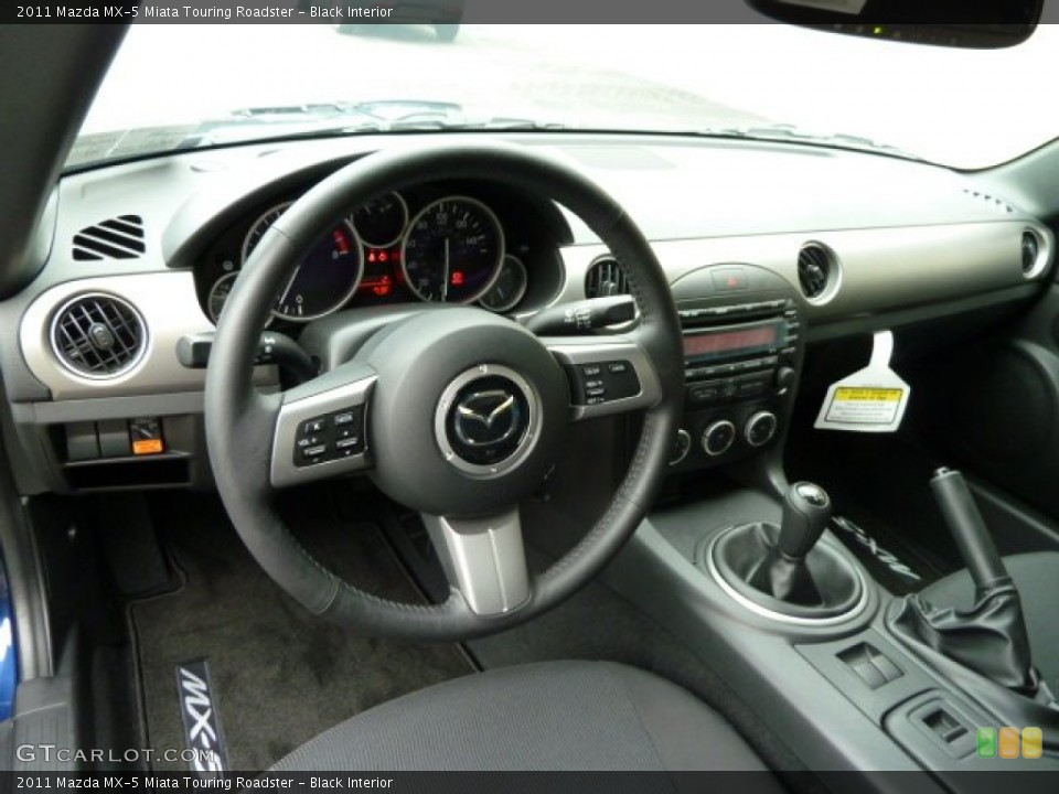 Black Interior Photo for the 2011 Mazda MX-5 Miata Touring Roadster #52533567