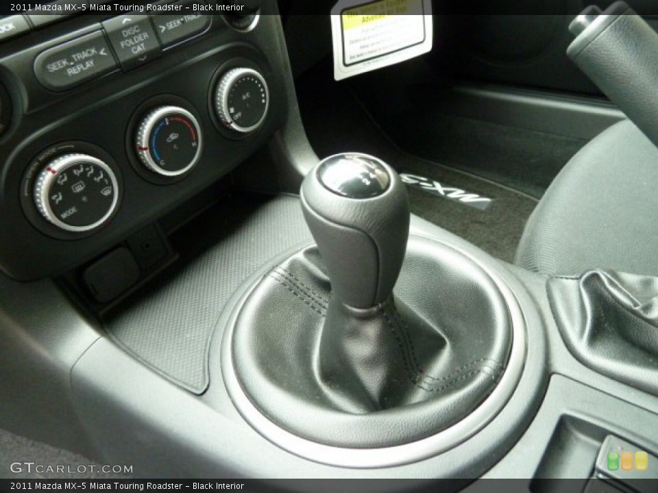 Black Interior Transmission for the 2011 Mazda MX-5 Miata Touring Roadster #52533609
