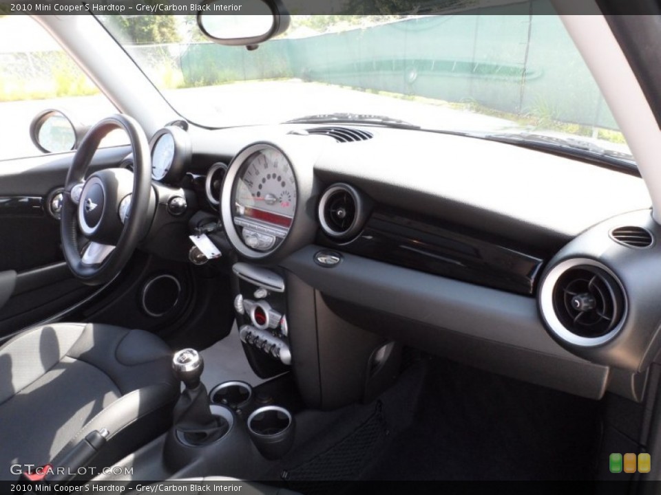 Grey/Carbon Black Interior Dashboard for the 2010 Mini Cooper S Hardtop #52533963