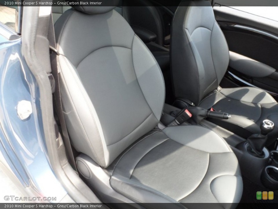 Grey/Carbon Black Interior Photo for the 2010 Mini Cooper S Hardtop #52533972