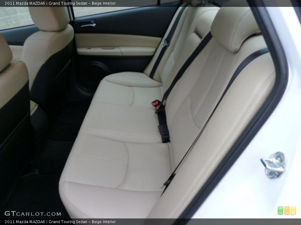 Beige Interior Photo for the 2011 Mazda MAZDA6 i Grand Touring Sedan #52534083