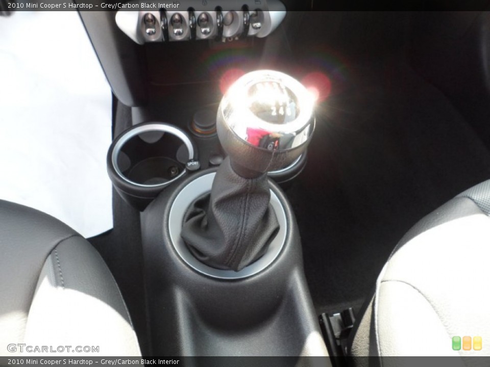 Grey/Carbon Black Interior Transmission for the 2010 Mini Cooper S Hardtop #52534182