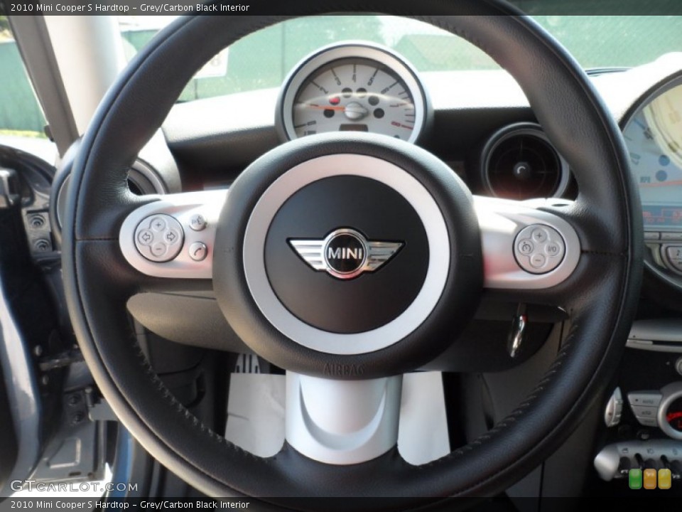 Grey/Carbon Black Interior Steering Wheel for the 2010 Mini Cooper S Hardtop #52534215