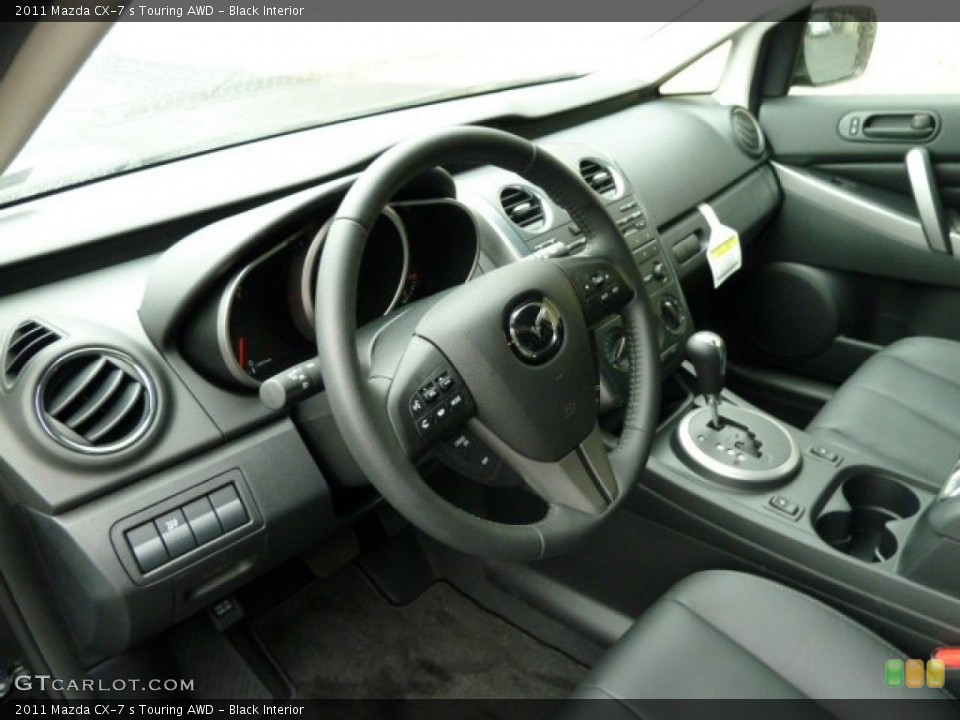 Black Interior Photo for the 2011 Mazda CX-7 s Touring AWD #52535337