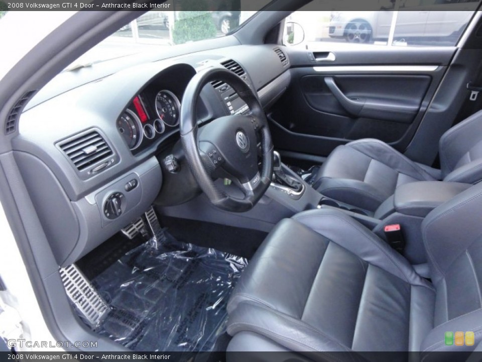 Anthracite Black Interior Photo for the 2008 Volkswagen GTI 4 Door #52537104