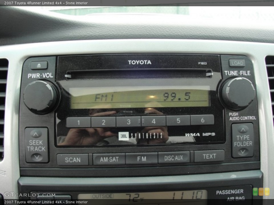 Stone Interior Controls for the 2007 Toyota 4Runner Limited 4x4 #52538991