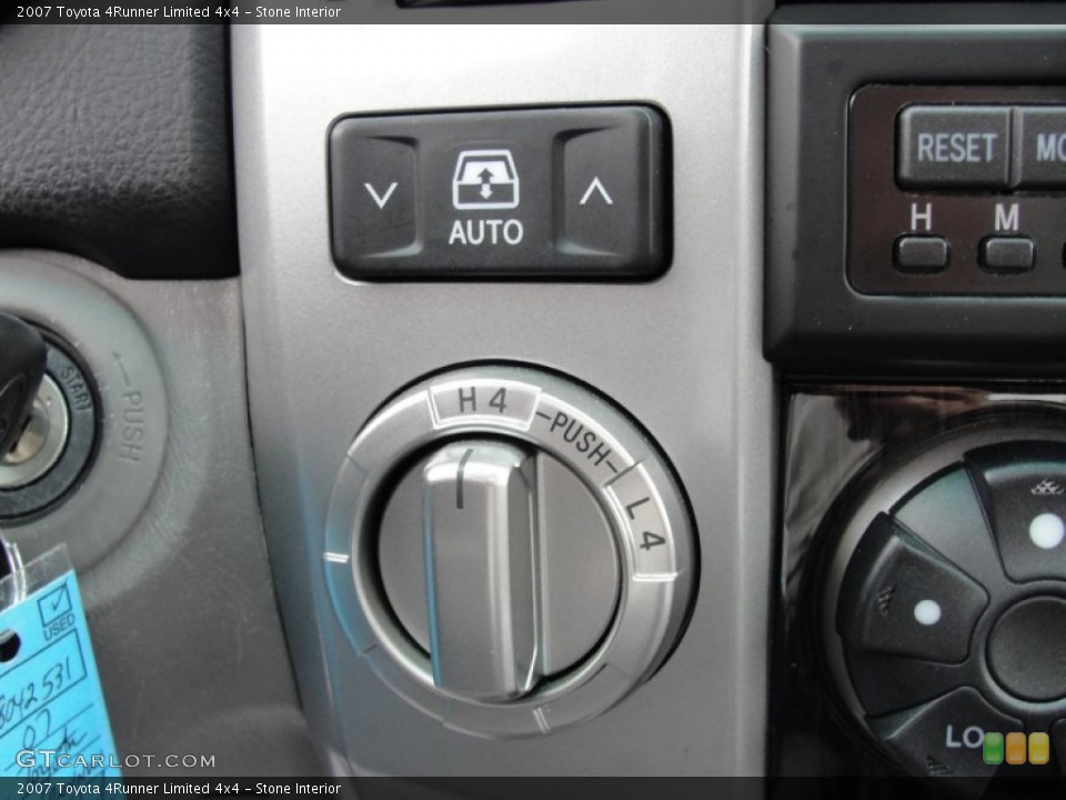 Stone Interior Controls for the 2007 Toyota 4Runner Limited 4x4 #52539030