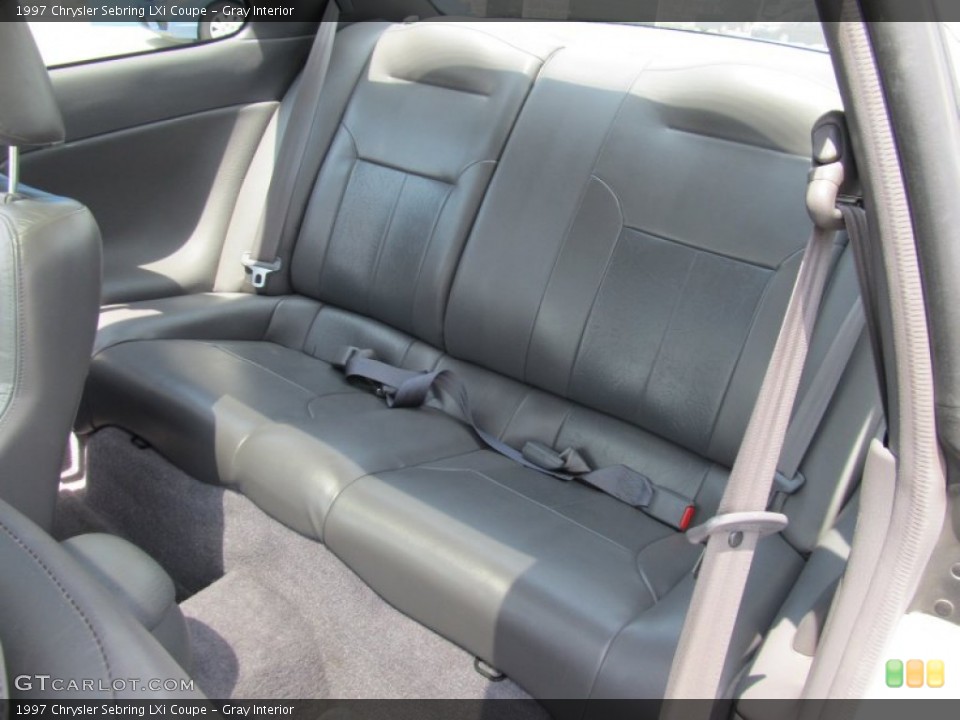 Gray Interior Photo for the 1997 Chrysler Sebring LXi Coupe #52540428