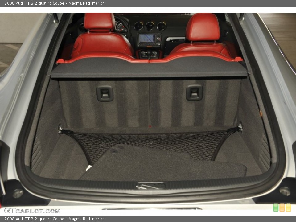 Magma Red Interior Trunk for the 2008 Audi TT 3.2 quattro Coupe #52540503