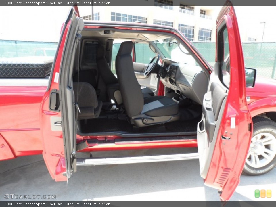 Medium Dark Flint Interior Photo for the 2008 Ford Ranger Sport SuperCab #52540605