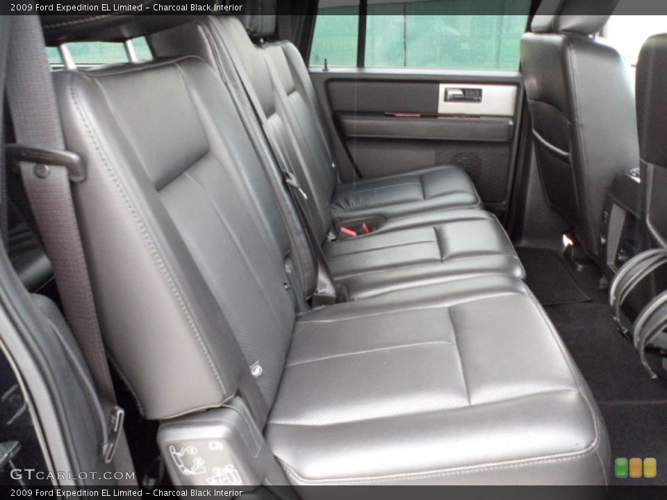 Charcoal Black Interior Photo for the 2009 Ford Expedition EL Limited #52542417