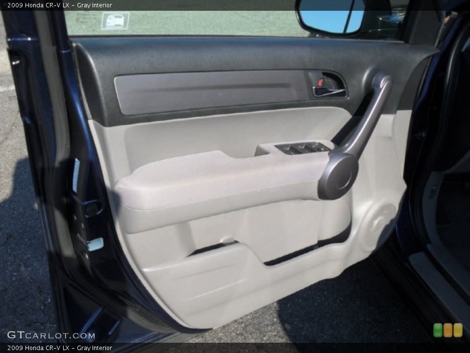 Gray Interior Door Panel for the 2009 Honda CR-V LX #52543773