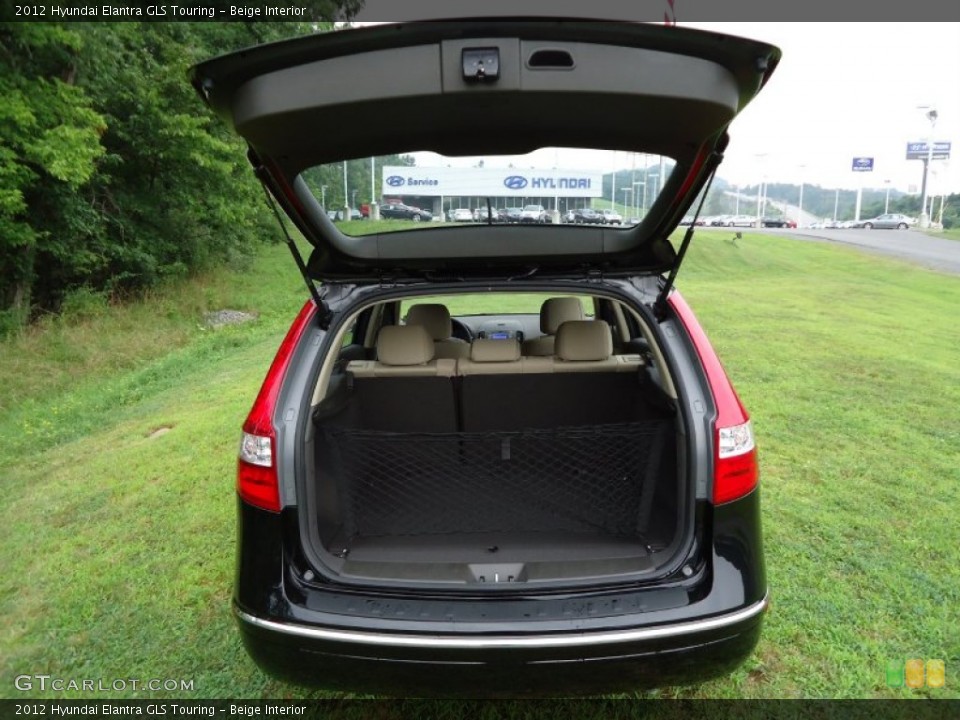 Beige Interior Trunk for the 2012 Hyundai Elantra GLS Touring #52544685