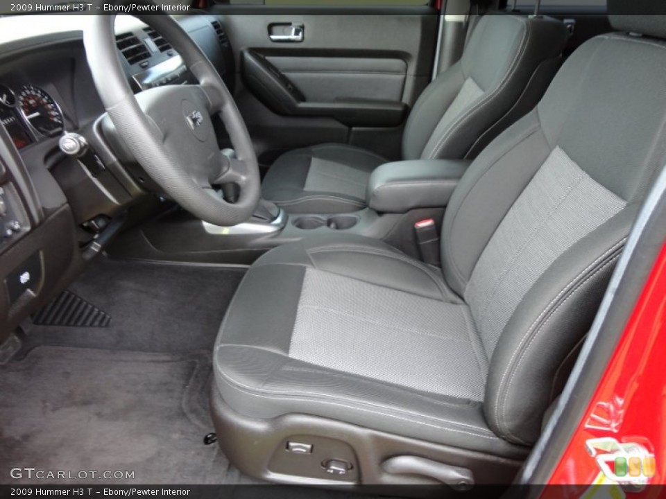 Ebony/Pewter Interior Photo for the 2009 Hummer H3 T #52546707