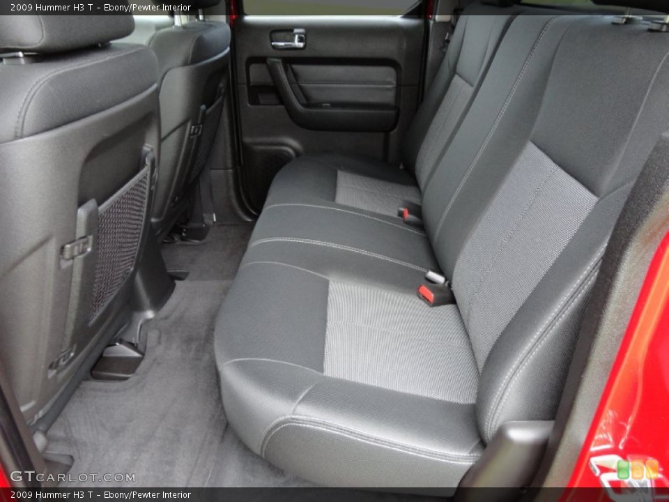 Ebony/Pewter Interior Photo for the 2009 Hummer H3 T #52546713