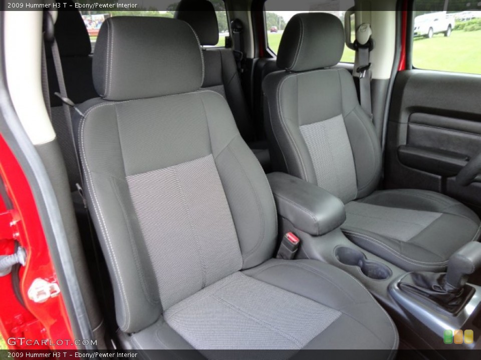 Ebony/Pewter Interior Photo for the 2009 Hummer H3 T #52546743