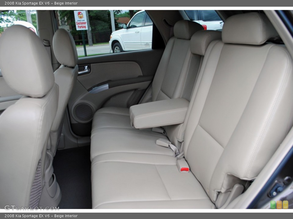 Beige Interior Photo for the 2008 Kia Sportage EX V6 #52552082