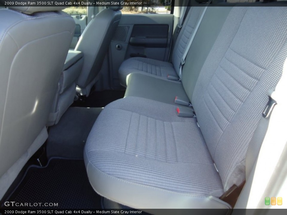 Medium Slate Gray Interior Photo for the 2009 Dodge Ram 3500 SLT Quad Cab 4x4 Dually #52553726
