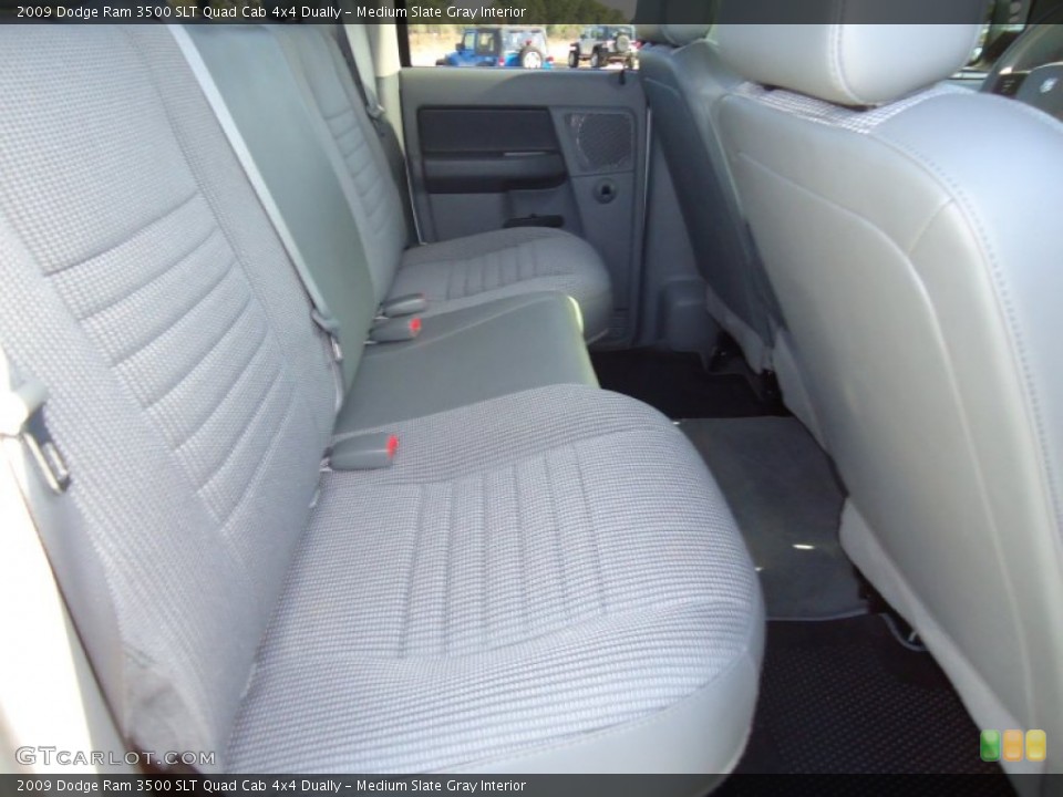 Medium Slate Gray Interior Photo for the 2009 Dodge Ram 3500 SLT Quad Cab 4x4 Dually #52553828