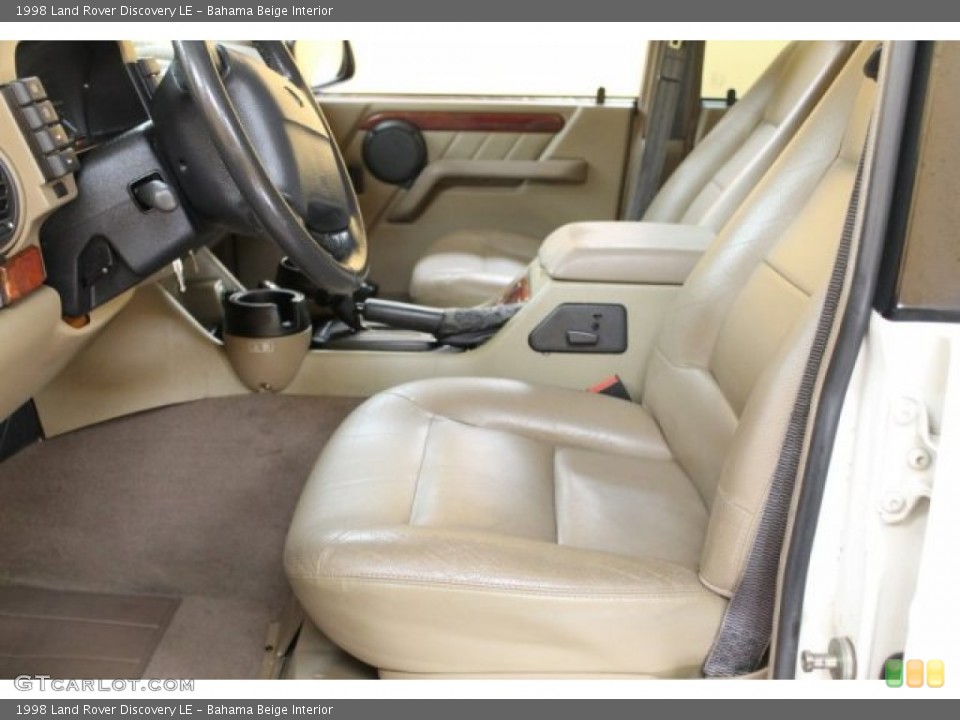 Bahama Beige Interior Photo for the 1998 Land Rover Discovery LE #52555406