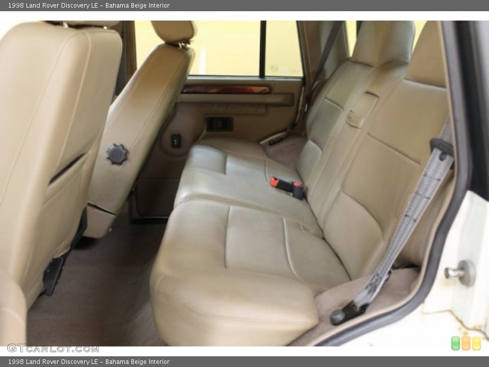 Bahama Beige Interior Photo for the 1998 Land Rover Discovery LE #52555418