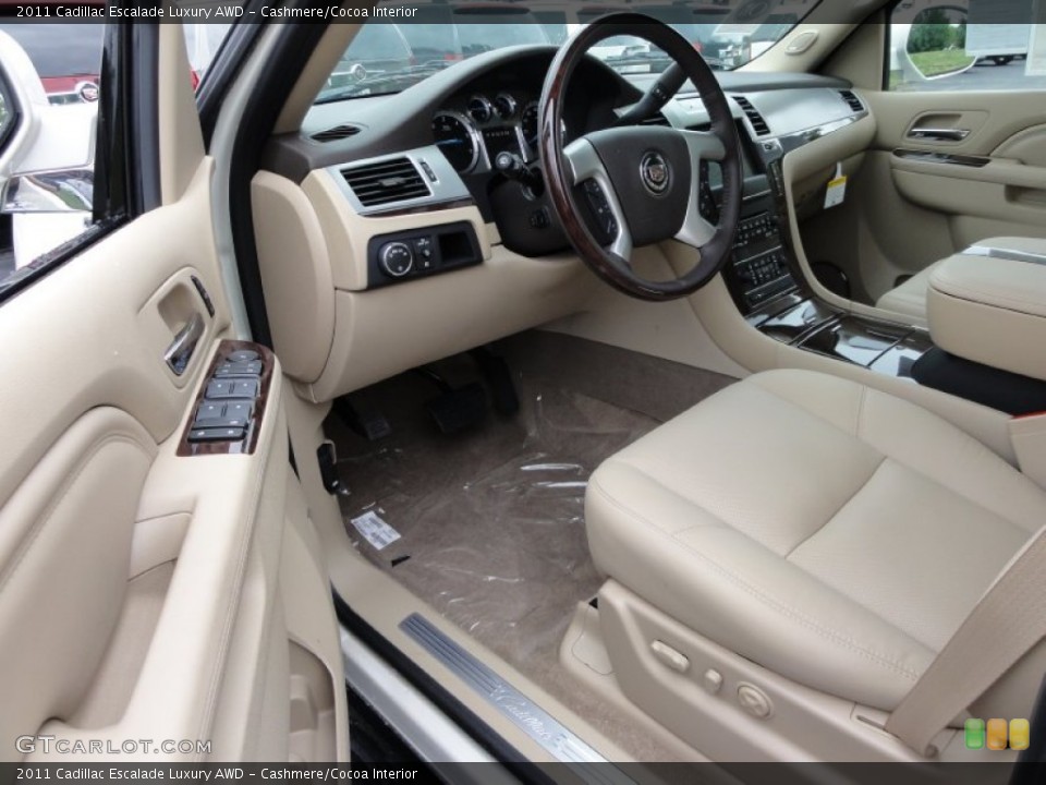 Cashmere/Cocoa Interior Photo for the 2011 Cadillac Escalade Luxury AWD #52556894