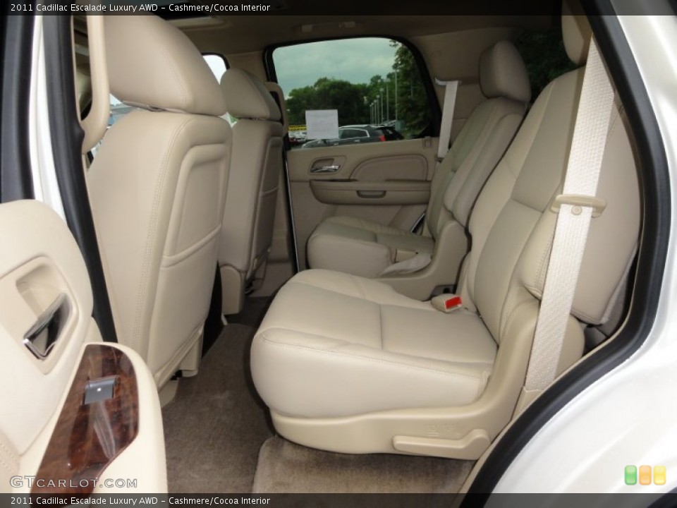 Cashmere/Cocoa Interior Photo for the 2011 Cadillac Escalade Luxury AWD #52556912