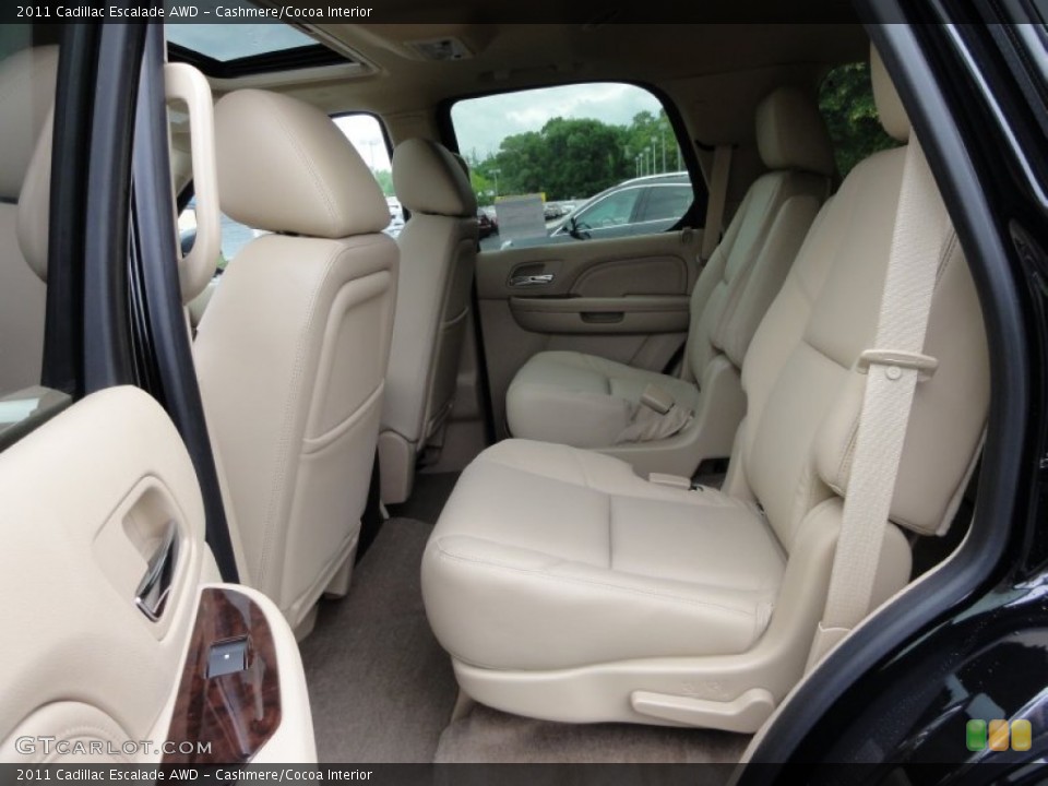 Cashmere/Cocoa Interior Photo for the 2011 Cadillac Escalade AWD #52557326