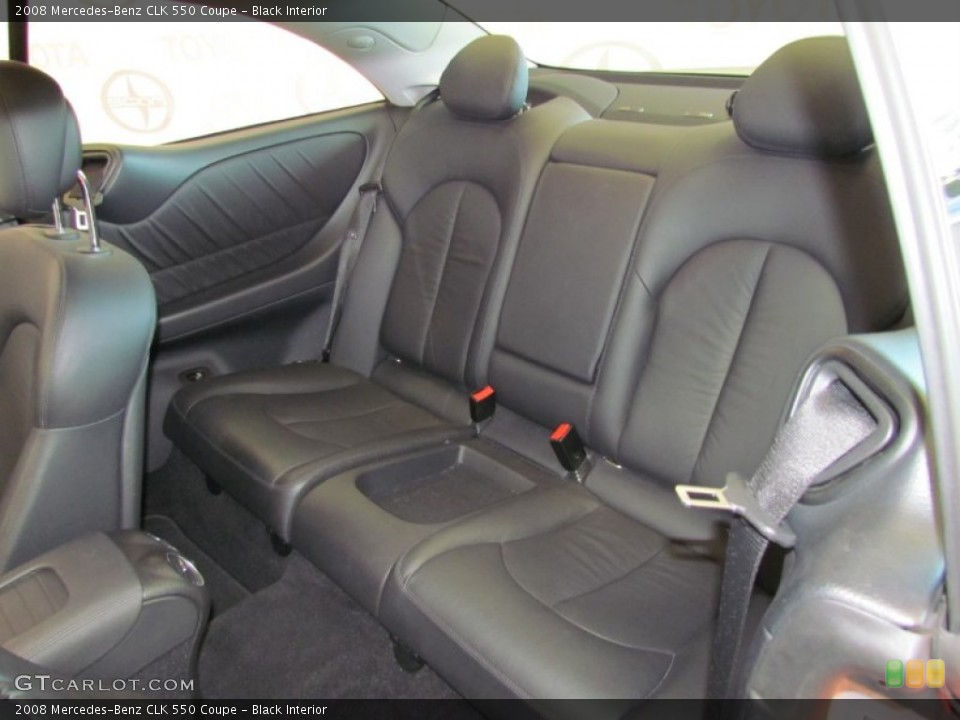 Black Interior Photo for the 2008 Mercedes-Benz CLK 550 Coupe #52558547