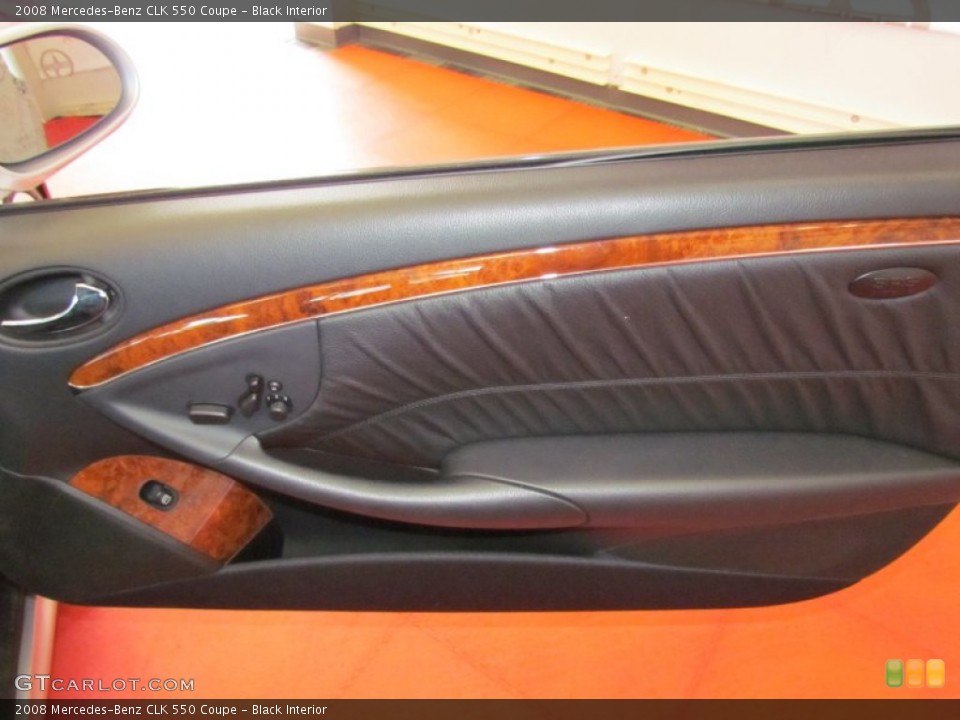 Black Interior Door Panel for the 2008 Mercedes-Benz CLK 550 Coupe #52558625