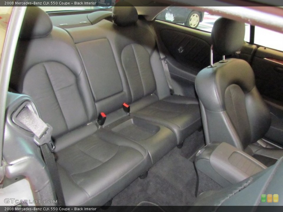 Black Interior Photo for the 2008 Mercedes-Benz CLK 550 Coupe #52558685
