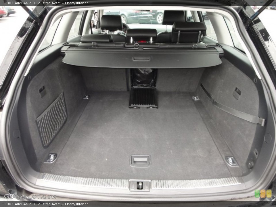 Ebony Interior Trunk for the 2007 Audi A4 2.0T quattro Avant #52560206