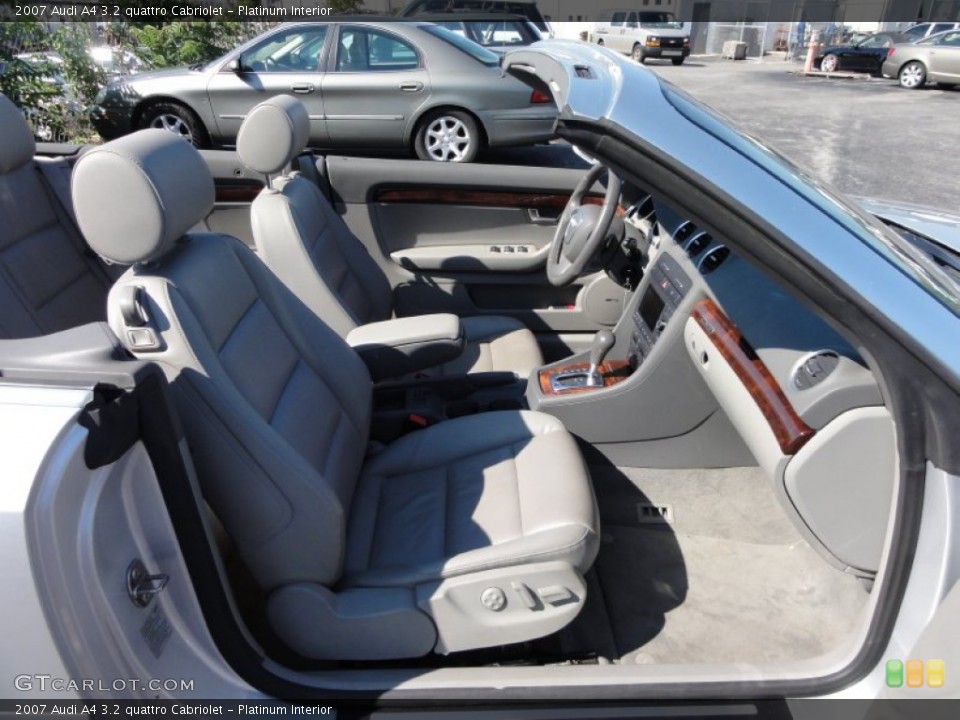 Platinum Interior Photo for the 2007 Audi A4 3.2 quattro Cabriolet #52561433