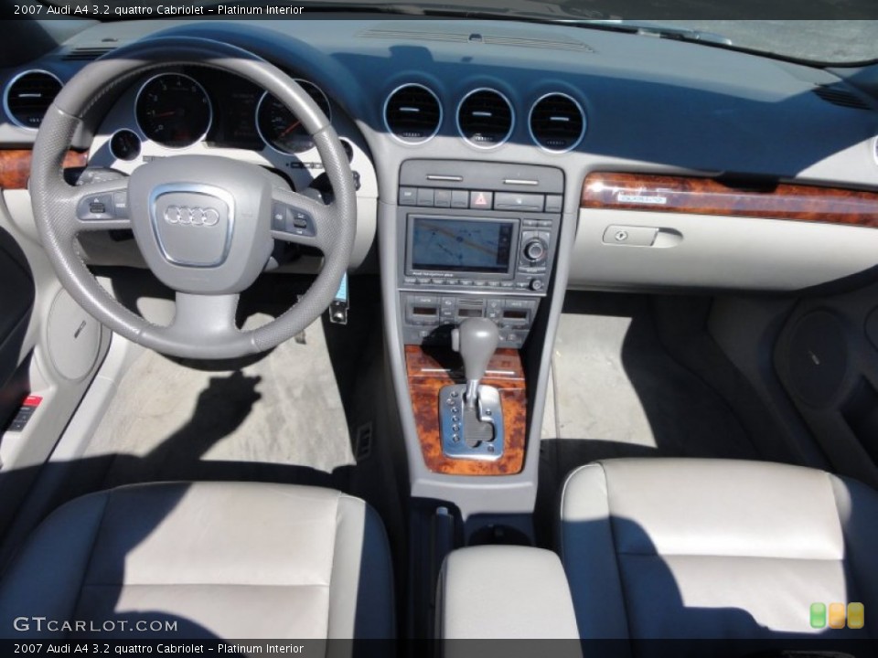 Platinum Interior Dashboard for the 2007 Audi A4 3.2 quattro Cabriolet #52561583