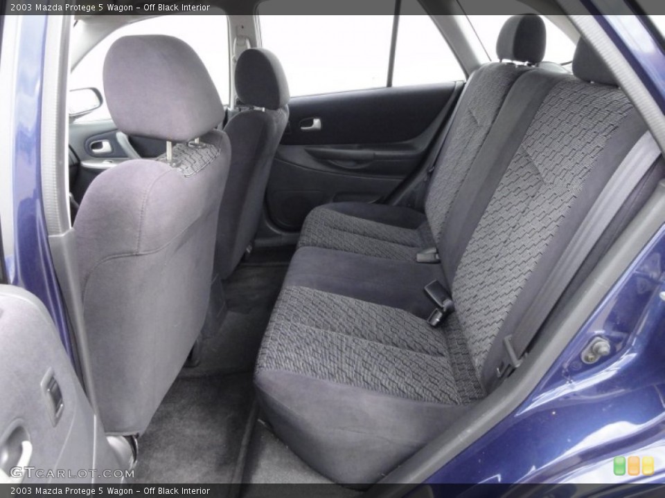 Off Black Interior Photo for the 2003 Mazda Protege 5 Wagon #52564421
